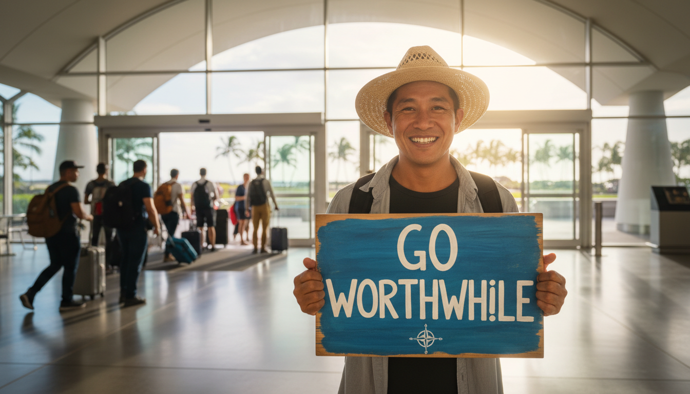 Airport arrivals